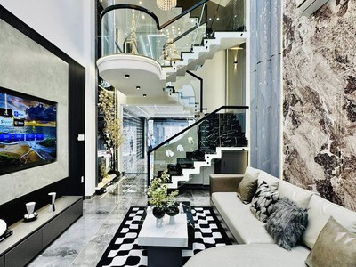 Nhà 5 tầng, tk hiện đại, full nội thất. phạm văn chiêu, p.14, gần tham lương 1