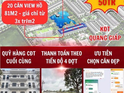 Mở bán phú quý goldenland   trung tâm tp. hải dương, chỉ từ 3x triệu/m 2