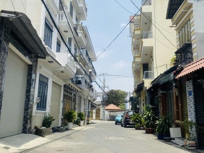Khu vip phân lô - đường 7m tân chánh hiệp quận 12 - 4 tầng, hơn 92m2  4 x 23 , khu dân trí, 7 chỗ 0
