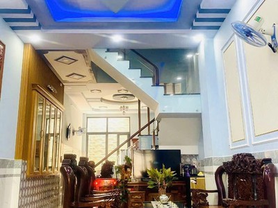 Khu vip phân lô - đường 7m tân chánh hiệp quận 12 - 4 tầng, hơn 92m2  4 x 23 , khu dân trí, 7 chỗ 3