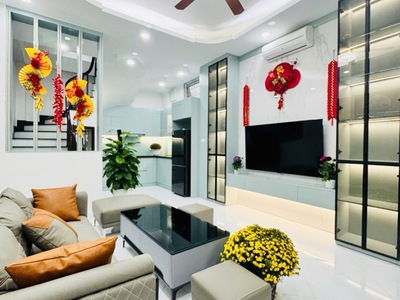 Nhà trần đại nghĩ 42m   lô góc- kinh doanh - ô tô đỗ cửa - full nội thất - giá 9,35 tỷ 2