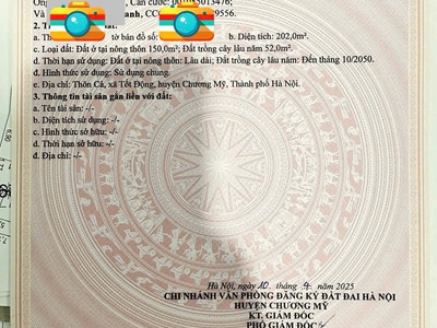 Đất đẹp - giá siêu đầu tư - vị trí đắc địa tại xóm cả, tốt động, chương mỹ, tphn 4