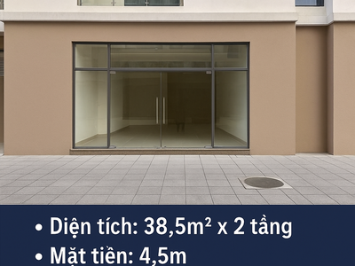 Cho thuê kiot  Chung cư CT36 Định Công   khu dân 0