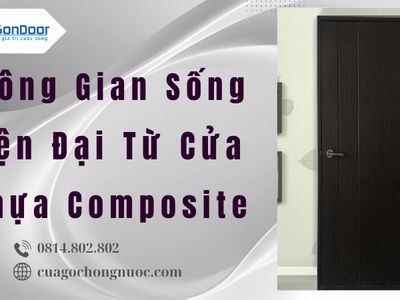 Không Gian Sống Hiện Đại Từ Cửa Nhựa Composite 4
