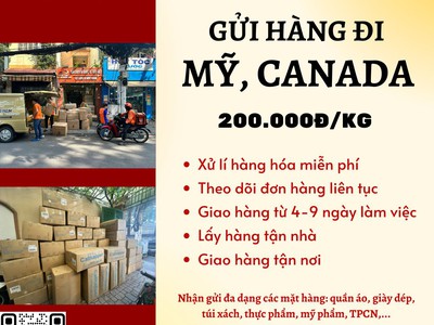 Gửi hàng đi USA, Canada - Tiến Việt Express 0