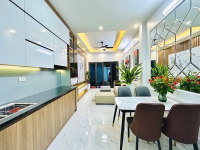 Bán nhà riêng dân xây 30m2   4 tầng full nội thất đẹp lung linh tại trường chinh - đống đa, giá chỉ 1