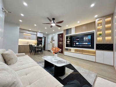 Bán căn 2 ngủ 63m2 tòa bắc rice city - tây nam linh đàm, hoàng mai, tầng thấp,  full nội thất, sổ 2