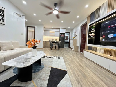 Bán căn 2 ngủ 63m2 tòa bắc rice city - tây nam linh đàm, hoàng mai, tầng thấp,  full nội thất, sổ 1