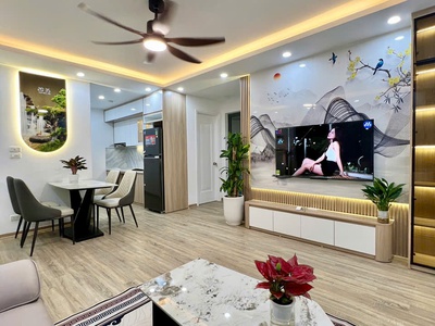 Căn hộ sổ đỏ, tầng thấp tòa chung cư rice city, linh đàm, quận hoàng mai, 54m2, 2 ngủ, giá chỉ 3.7x 3