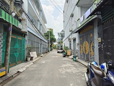 Siêu phẩm liên khu 4-5 ngay chợ bình thành hẻm nhựa 7m thông 81m2,4tầng nhỉnh 5 tỷ 0