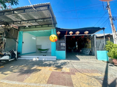 Bán nhà cấp 4   2 mặt tiền đường yên ninh, tp. phan rang    diện tích: 140m   10 14m    hướng tây 3