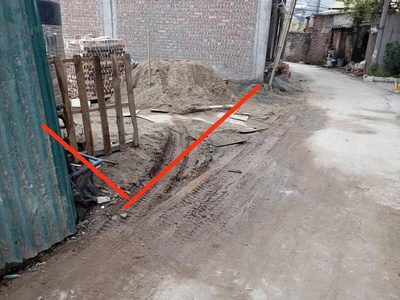 Bán đất bát khối long biên gần cầu thanh trì ngõ oto vào 51m, mặt tiền: 6m, giá 5 tỷ 9 0