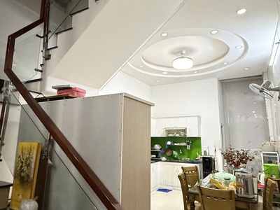 Tân kỳ tân quý dt: 59m2   4 x 15   - 4 tầng - 4pn - btct - hẻm xe hơi 2
