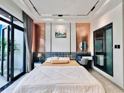 Cho Thuê Nhà Mặt Tiền 5 Tầng, Đường Nhựa 20m, 45Tr/Tháng 4