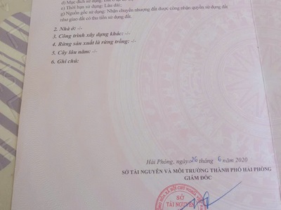 Mở bán Lô đất  tại trung tâm Chợ Hương - Hưng Đạo, Dương Kinh. 0