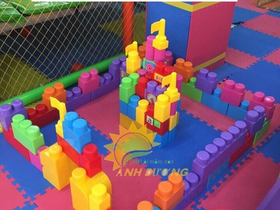 Bộ lego lắp ráp 78 chi tiết lớn cho trẻ em mầm non 7
