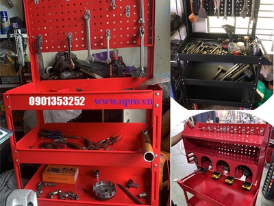 Khám phá xe đẩy đựng đồ nghề chuyên nghiệp 3