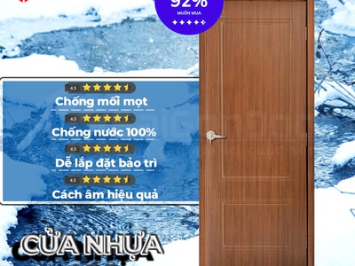 Cửa Nhựa ABS Hàn Quốc: Sự Kết Hợp Hoàn Hảo Giữa Chất Lượng Và Thẩm Mỹ 2