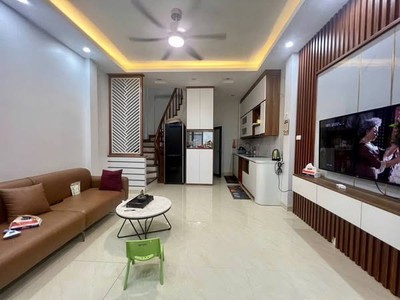 Hiếm có khó tìm, nhà mới lai xá - hoài đức, 45m x 5t, chỉ 5.75 tỷ, ô tô đỗ cửa, view hồ cực chất 0