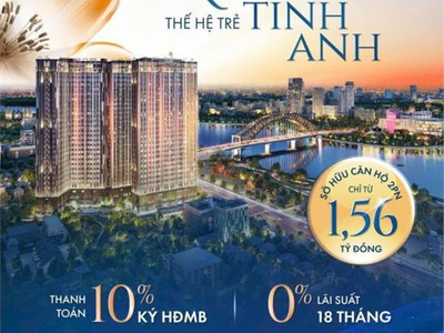 Đầu tư đợt 1 căn hộ view sông fresia riverside, booking 0 đồng, htls 18 tháng, tt 2/ đợt 3