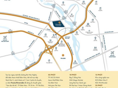 Ưu đãi độc quyền  căn hộ fresia riverside 2pn, cạnh aeon biên hòa - booking nhận ngay voucher 50tr 2