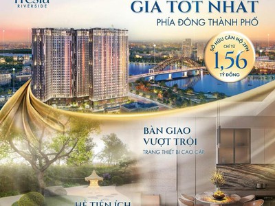 Ưu đãi độc quyền  căn hộ fresia riverside 2pn, cạnh aeon biên hòa - booking nhận ngay voucher 50tr 1