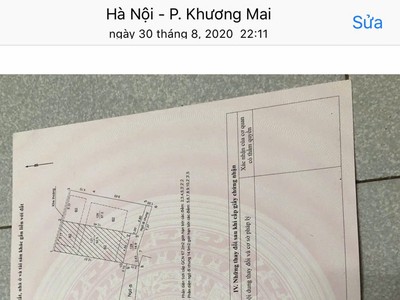 Bán gấp đất phố nguyễn ngọc lại , khu quân đội , dân trí cao, ô tô đõ cửa , 68m2 giá chỉ gần 13 tỷ 1