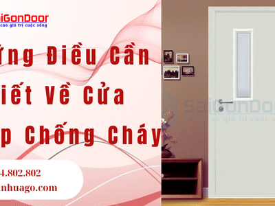 Những Điều Cần Biết Về Cửa Thép Chống Cháy 3