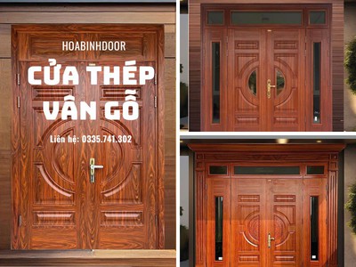 Báo Giá Cửa Thép Vân Gỗ Tại Bình Thạnh Mới 0