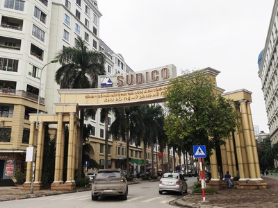 Villa  4 tầng đơn lập, đường trước sau, khu thấp tầng mỹ đình sông đà, diện tích 195m2, bảo vệ 24/24 0