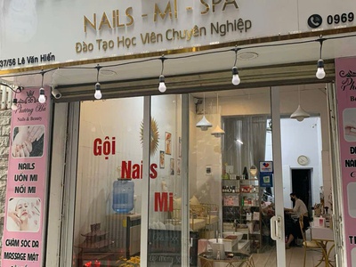 Sang nhượng tiệm nail- mi- spa tại lê văn hiến, phường đức thắng, bắc từ liêm, hà nội 0