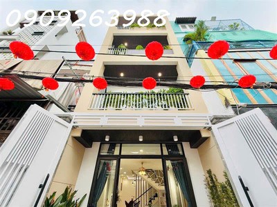 Bán nhà hẻm  đường số phạm văn chiêu, p14, gò vấp   80m    5 tầng   2 mặt tiền   nhỉnh 12 tỷ 0