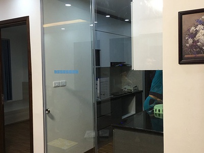 Cửa kính cường lực lùa tiết kiệm diện tích hiệu quả 0