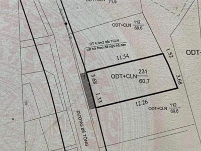Bán Đất Ngõ 5 Bãi Muối Thông Lideco,P.Cao Thắng.DT:60.7m2,MT:5m 3