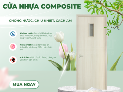 Cửa nhựa giả gỗ Composite đẹp bền 0