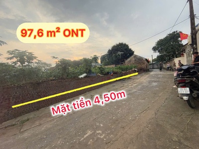 Đất đẹp - giá tốt đông yên, quốc oai - khu dân cư full thổ cư 97,6m 1