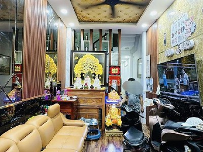 Chủ gấp bán   hạ còn 7,1 tỷ nhà đẹp 5 tầng btct    38m2 -  hẻm xe hơi thông - sát mặt tiền hưng phú 1