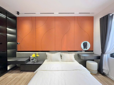 Nhà mới 3 tầng mặt tiền đẹp   4 phòng ngủ   giá chỉ 7.45 tỷ   trung tâm vip hòa xuân 4