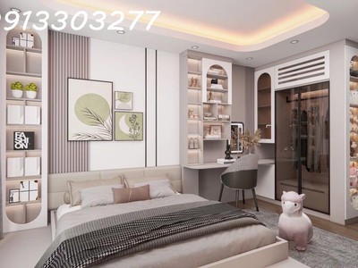Siêu phẩm giới thượng lưu   nhà 5 tầng thang máy   sát time city   full nội thất âu châu - ô tô đỗ 2