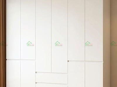 Tủ Quần Áo MDF Trắng Hiện Đại TA74 Kịch Trần - Tiện Nghi, Giá Tốt, 100 Gỗ An Cường 1