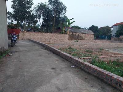 Đất thanh trí 128m2, mt5m,hậu 5.3m, chỉ 2.63 tỷ, sóc sơn. ô tô. 2
