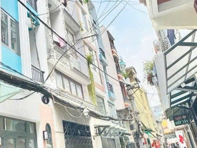 Bán nhà mới ở ngay , nguyễn đình chiểu, q3 - hẻm xe tải 5m thông, 36m2, 4 tầng nhỉnh 8 tỷ- sổ hoàn 0