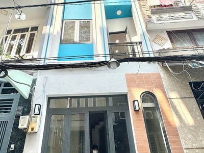 Bán nhà mới ở ngay , nguyễn đình chiểu, q3 - hẻm xe tải 5m thông, 36m2, 4 tầng nhỉnh 8 tỷ- sổ hoàn 1