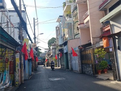 Bán nhà 4x32m, 5 tầng. hẻm 8m thống nhất, phường 16, gò vấp. giá 14.5 tỷ tl 0