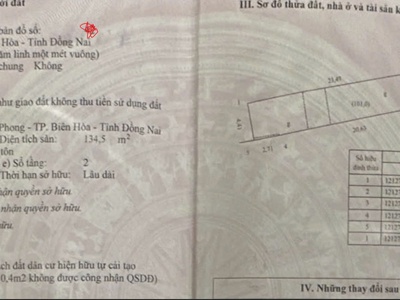 Chính chủ cần bán nhà 1 trệt 1 lầu tại phường tân phong - tp.biên hòa - đồng nai. 2