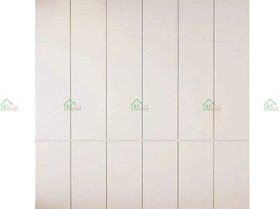 Tủ Áo MDF Đẹp Màu Trắng Hiện Đại TA77   Cánh Mở, Kịch Trần   Nội Thất Bảo Nam 5
