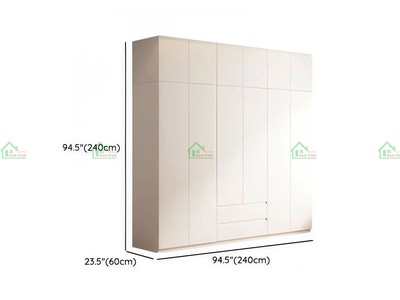 Tủ Áo Gỗ MDF TA79 Kịch Trần Hiện Đại - Sang Trọng, Mẫu mới 2025   Nội Thất Bảo Nam 7