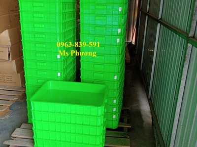Sóng nhựa 1T0 siêu bền   Đựng hàng hóa, trái cây, linh kiện dễ dàng 4
