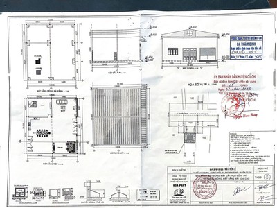 Bán nhà xưởng đường nguyễn thị nê - 818m2 - 14.5x56 - 300m2 thổ cư - xã phú hòa đông - củ chi 3