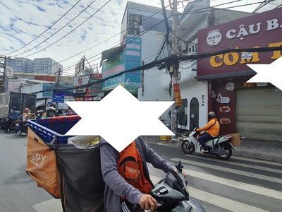 Cho thuê nhà mặt tiền thoại ngọc hầu 110m2, 1lầu - gần ngã tư - chung cư 1